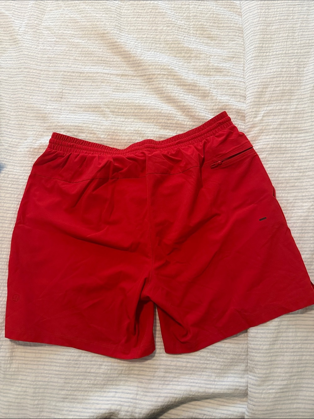 lululemon athletica Red Men's Swim Trunks - Picture 2 of 3